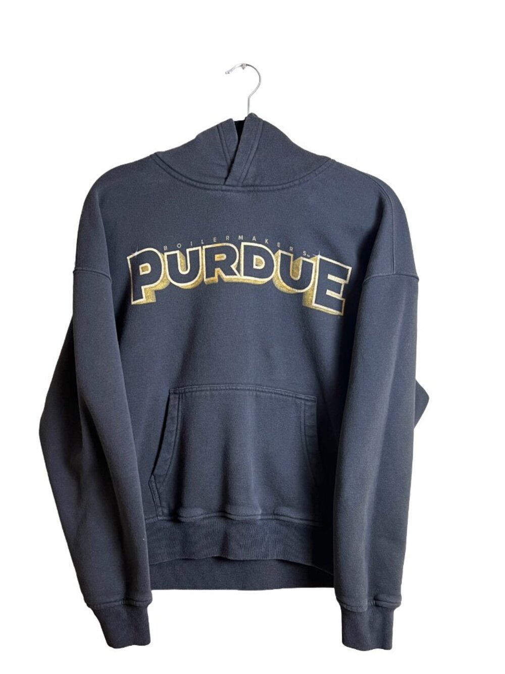 Hollister‎ Blue 84 Purdue University Hoodie Boxy Small